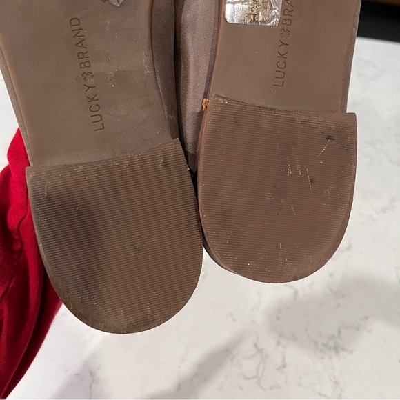 LUCKY BRAND Cahill Leather Transitional Flat Size 10 - Picture 13 of 16